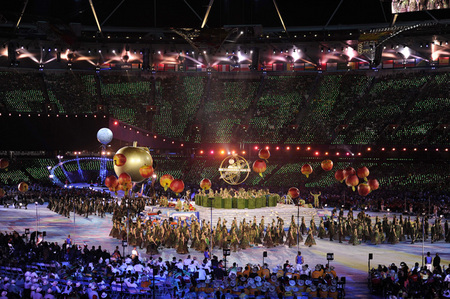 2012年ロンドン五輪同様、開会式が盛大に行なわれたパラリンピック