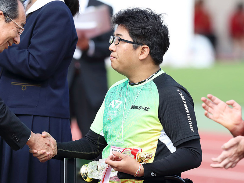 大分国際車いすマラソン優勝の佐藤友祈、「東京では金メダル獲ります」