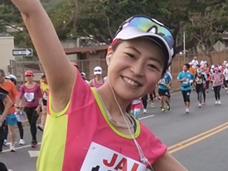 【東京マラソンへの道】中島彩「ホノルルマラソンならではの貴重な思い出」