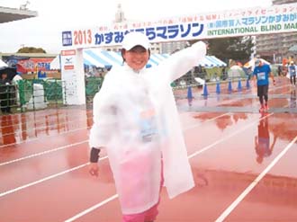 【続・東京マラソンへの道】中島彩「盲人ランナーの走りにビックリ!」