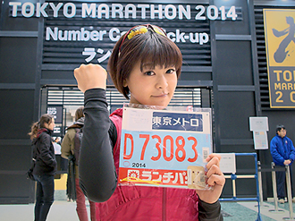 【続・東京マラソンへの道】中島彩「大興奮の東京マラソンEXPO!」