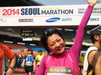 【続・東京マラソンへの道】中島彩「ソウル国際マラソンで衝撃体験!」
