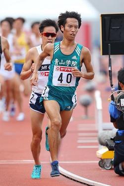 青学大エース、一色恭志は日本選手権5000mで４位と好走