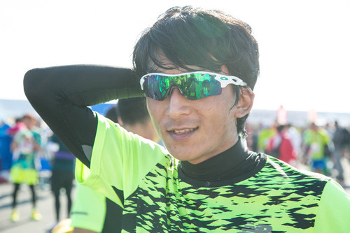 ３回目のフルマラソン出場となった高橋宗司さん（青山学院大学卒）