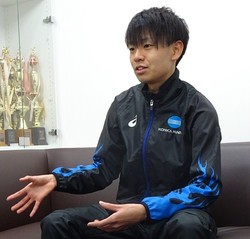 「目指すは東京五輪でのメダル」と神野は明言する　photo by Sportiva