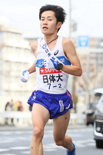 １万mでチームトップのタイムを持つ４年の小町昌矢 photo by AFLO SPORT