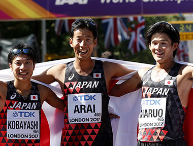 東京五輪でメダル独占するかも...。ロンドンで日本の競歩が見せた夢