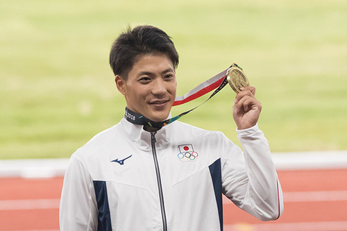 アジア大会で、価値ある銅メダルを獲得した山縣亮太