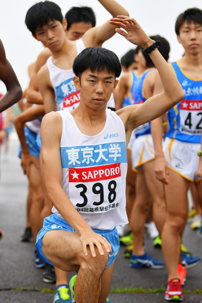 「東大生ランナー」として注目される４年の近藤秀一 photo by Matsuo/AFLO SPORT
