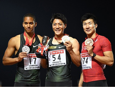 100m王者は山縣亮太。9秒台連発の中国勢にアジア大会で勝てるか
