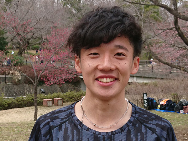 ３月10日に開催された学生ハーフで学内トップを記録した松尾淳之介