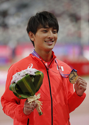 日本記録に迫る成績でアジア選手権を征した橋岡優輝