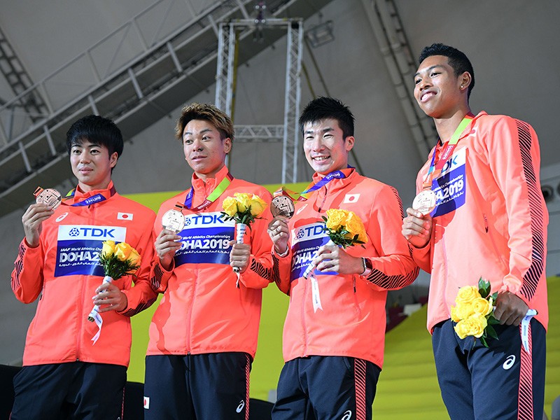 東京五輪４ 100ｍで金メダル獲得のために 日本は何をすべきか 陸上 集英社のスポーツ総合雑誌 スポルティーバ 公式サイト Web Sportiva
