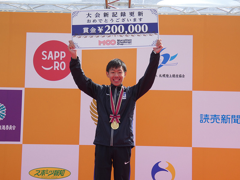 東海大の名取が札幌マラソン優勝。絶好調男が全日本駅伝のキーマンだ