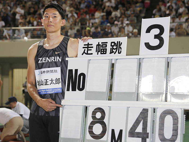衝撃の日本記録。走り幅跳び・城山正太郎は五輪メダルの可能性十分だ
