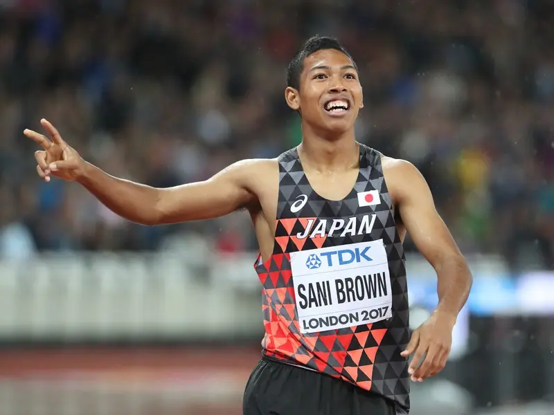 サニブラウンが2回目の ボルト超え その走りに世界が驚いた 陸上 集英社のスポーツ総合雑誌 スポルティーバ 公式サイト Web Sportiva サニブラウンが2回目の ボルト超え その走りに世界が驚いた 陸上 集英社のスポーツ総合雑誌 スポルティーバ 公式サイト Web Sportiva