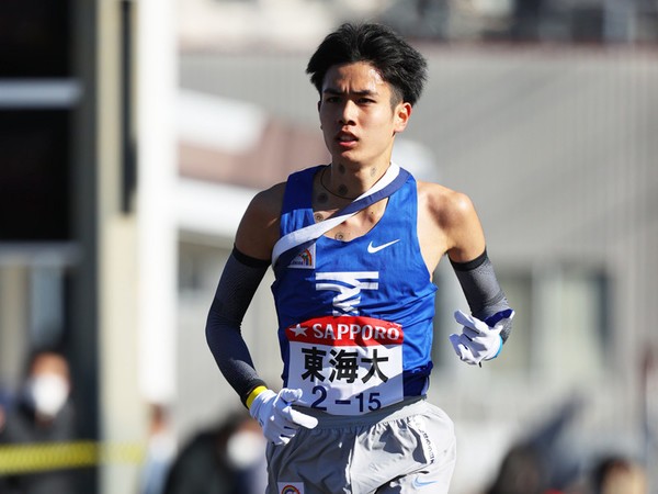 石原翔太郎が３区区間賞の走りで、一時トップに躍り出た東海大だったが...