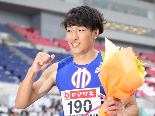 日本新を出して東京五輪の代表を勝ち獲った泉谷駿介