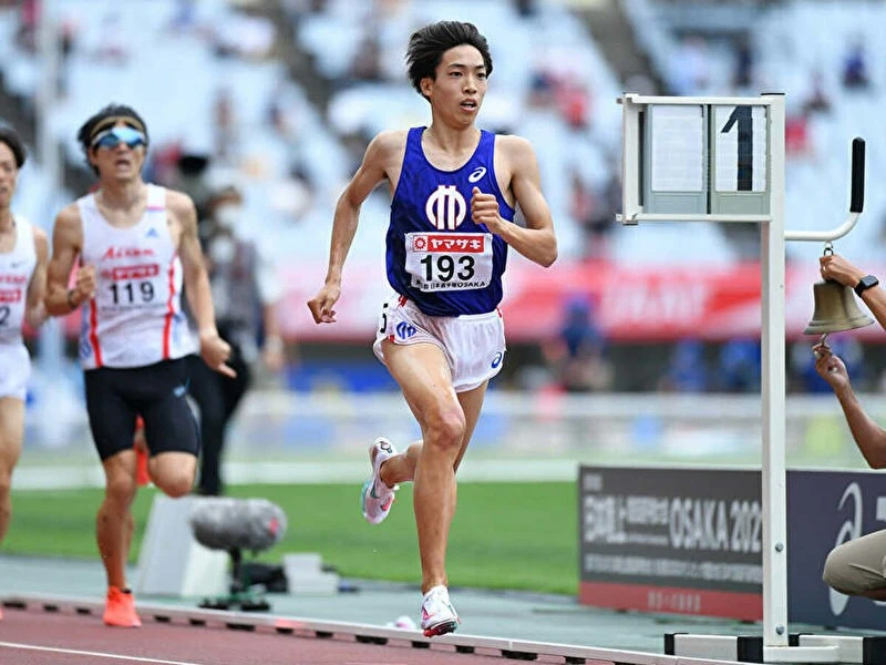 記録更新連発で3000m障害に現れたヒーロー。三浦龍司は自身も ...