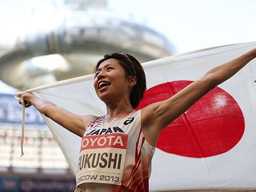 2013年世界陸上で銅メダルを獲得した福士加代子さん