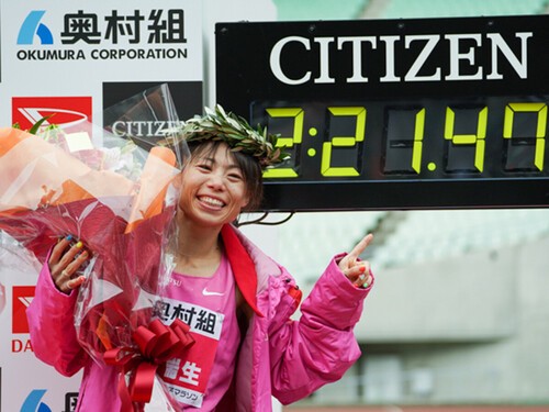 2020年大阪国際女子マラソンで優勝するも、東京五輪出場を逃した松田瑞生