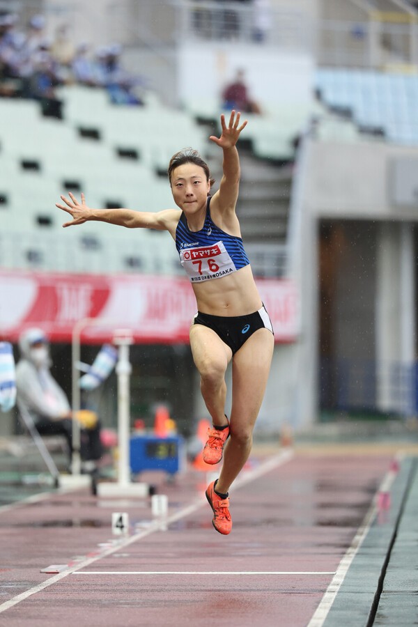 2022年の日本選手権では４位に入った 写真／月刊陸上競技
