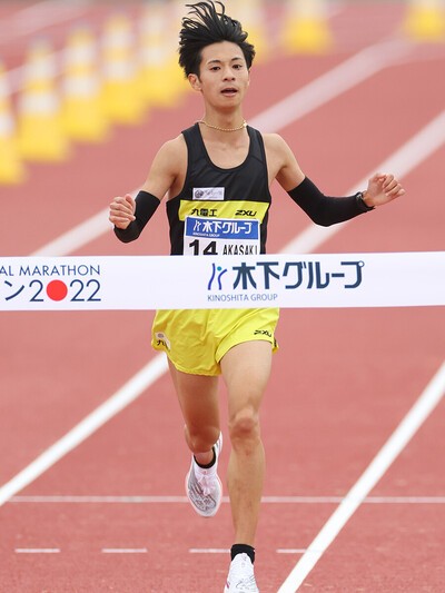 赤﨑暁は福岡国際マラソン2022でMGCへの出場権を得た