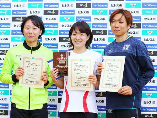 2019年９月の実業団選手権では３位に入り、復活を感じさせた　photo by Naoki Nishimura/AFLO SPORT