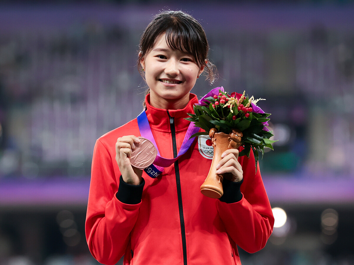 田中佑美「社会人として丸まっちゃダメだなと思う」アジア大会100mハードルで銅メダル獲得も中国選手から感じたこと