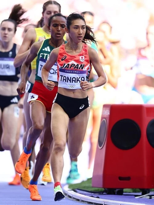 田中希実は積極的なレースを仕掛けたが......　photo by JMPA