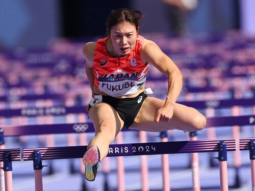 福部真子は予選突破も準決勝で世界との差を痛感した　photo by YUTAKA/AFLO