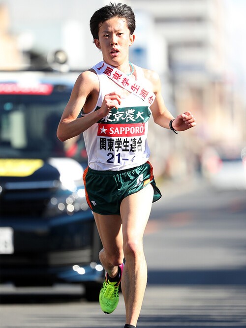 MGCで優勝しパリ五輪への出場を決めた小山直城　photo by YUTAKA/AFLO SPORT