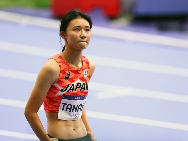 田中佑美がパリ五輪の舞台で考えたことは？　photo by JMPA