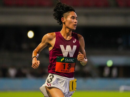 心身ともにシーズンを通して成長を続けてきた早大・伊藤　photo by Wada Satoshi