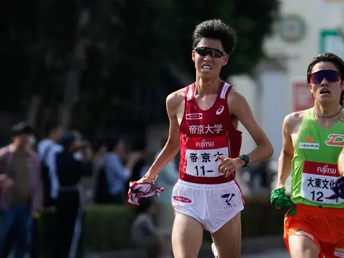 トラックシーズンからチームを牽引する帝京大のエース・山中　photo by SportsPressJP/AFLO