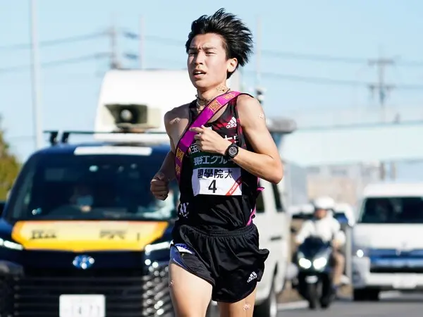 1年時から学生三大駅伝すべてに出場していた中西だったが...。photo by SportsPress/AFLO