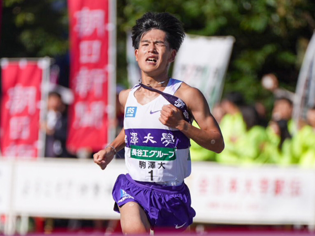 【全日本大学駅伝】駒澤大が「意地の２位」で証明した底力 山川の爆走に篠原の気迫は箱根駅伝への自信に