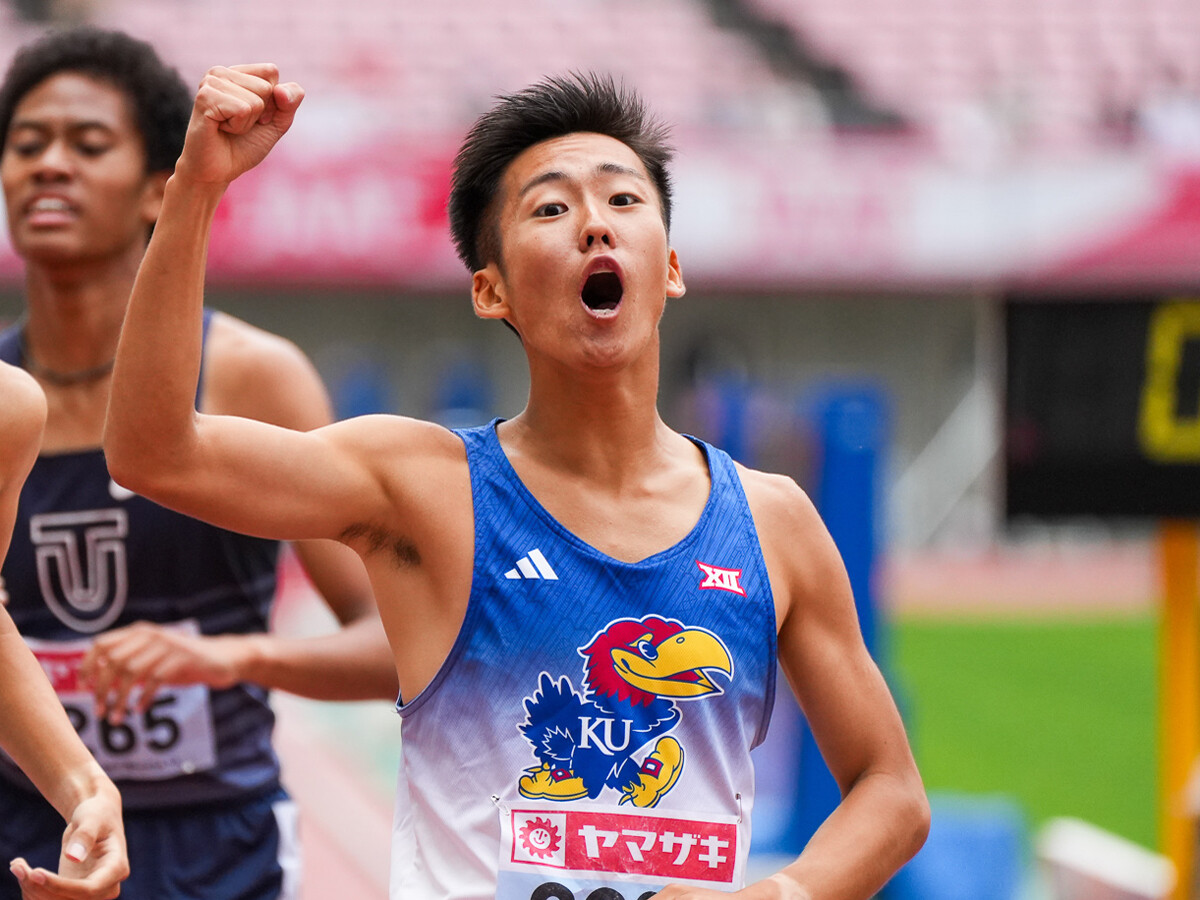 名門カンザス大に進学し急成長!ノーマークからU20日本選手権優勝の樋口諒が明かす現地の「恵まれた環境」