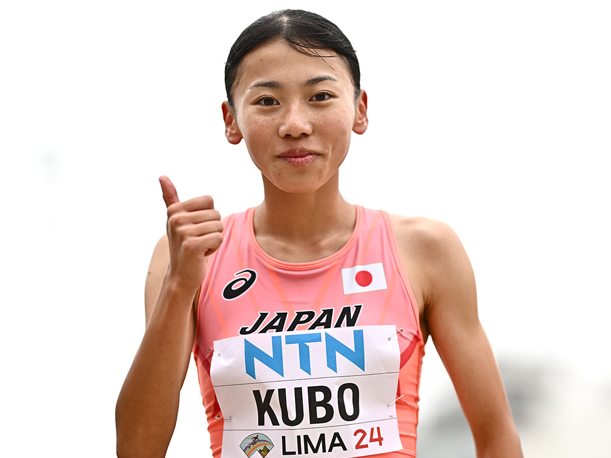 大きな飛躍を遂げた久保凛の2024年シーズン　来年の東京世界陸上800m出場に向け、さらなる成長を誓う