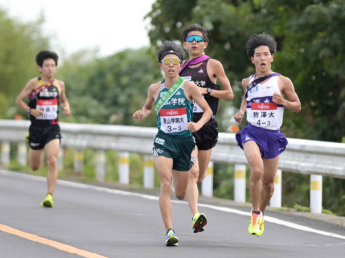 【全日本大学駅伝】國學院大、駒澤大、青学大の"３強対決"が有力　創価大、中央大なども虎視眈々