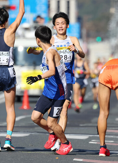 青学大に入学した折田壮太は、5000ｍで13分34秒88のタイムを持つ photo by 日刊スポーツ/アフロ