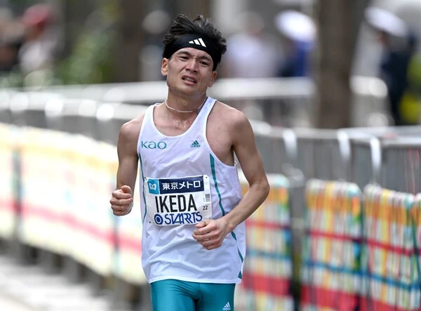 日本歴代２位の記録を持ち、注目を集めていた池田耀平（Kao） photo by Kishimoto Tsutomu