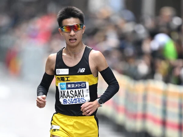 パリ五輪で６位入賞した赤﨑暁（九電工） photo by Kishimoto Tsutomu