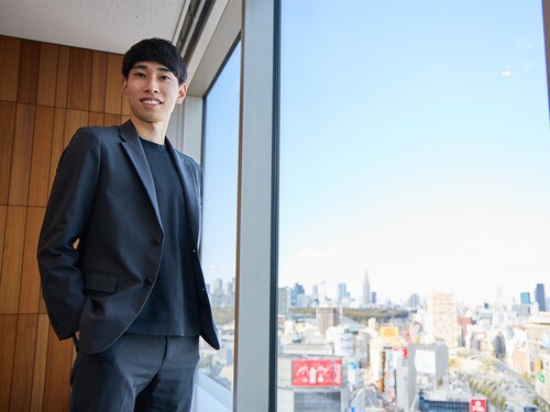 現在の業務について、難しさも含めて前向きに取り組み、充実した日々を送っている　photo by Murakami Shogo