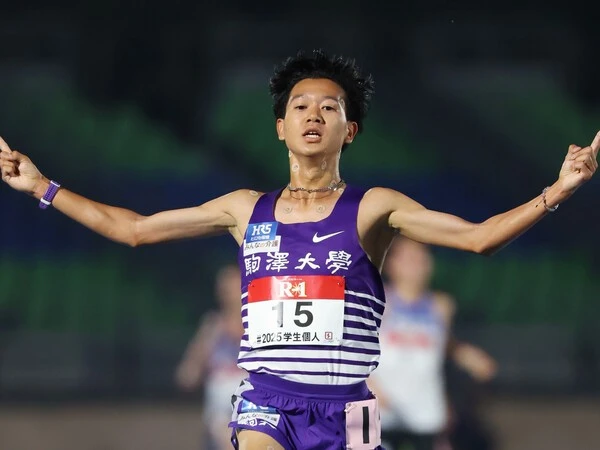 1年時から駒大の主力として活躍する伊藤蒼唯が、日本学生個人選手権の10000ⅿで優勝　photo by Aflo