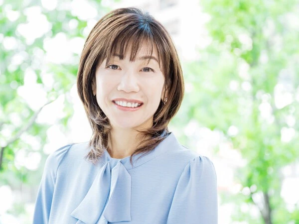 現在はスポーツキャスターのほか市民マラソンのゲストなどの普及活動に精力的に取り組んでいる　photo by Sano Miki , hair&make-up by Komori Maki（337inc.）　
