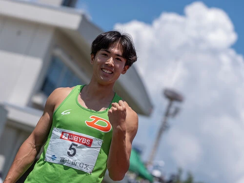 東京世界陸上日本代表争いに浮上した大東大・守祐陽　photo by Okui Takashi