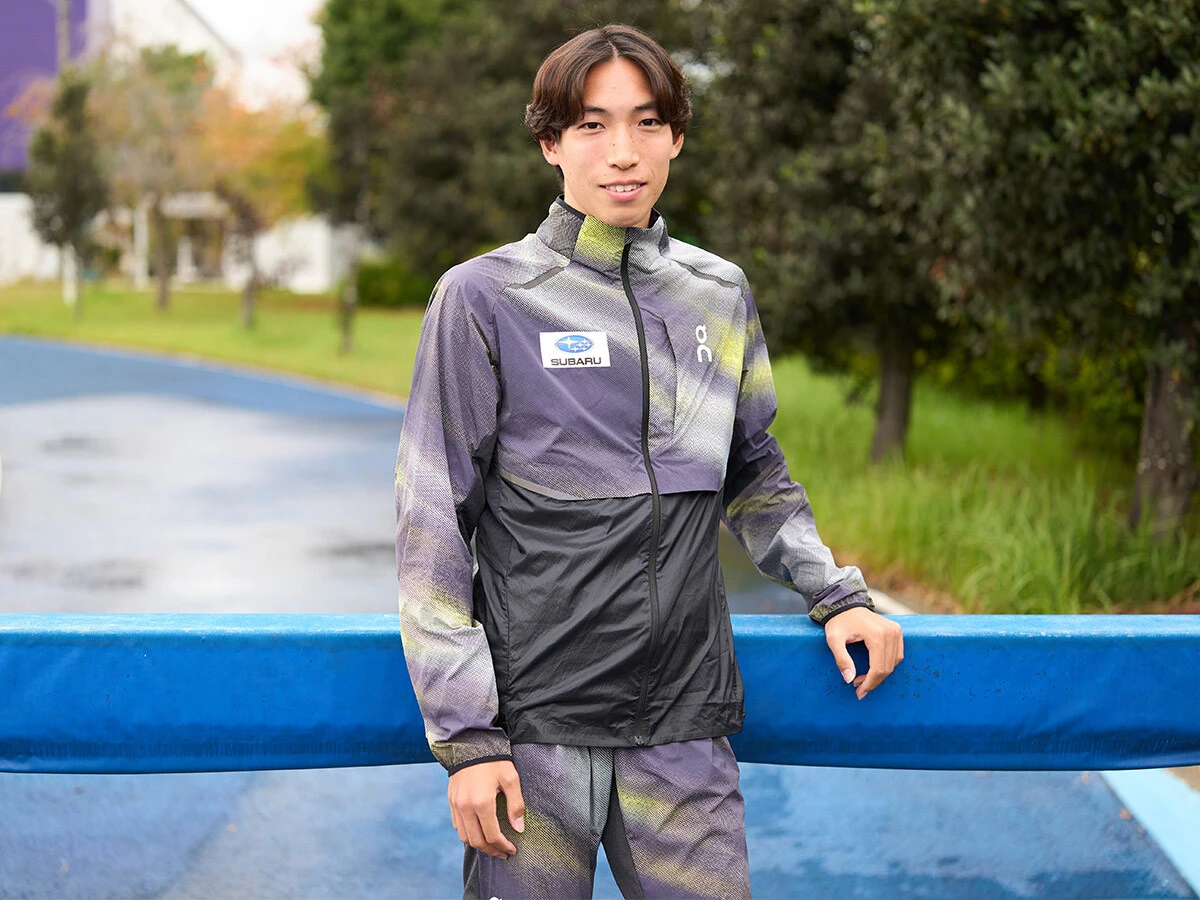 世界のサンショー選手として、さらなる高みを目指す三浦龍司 photo by Murakami Shogo