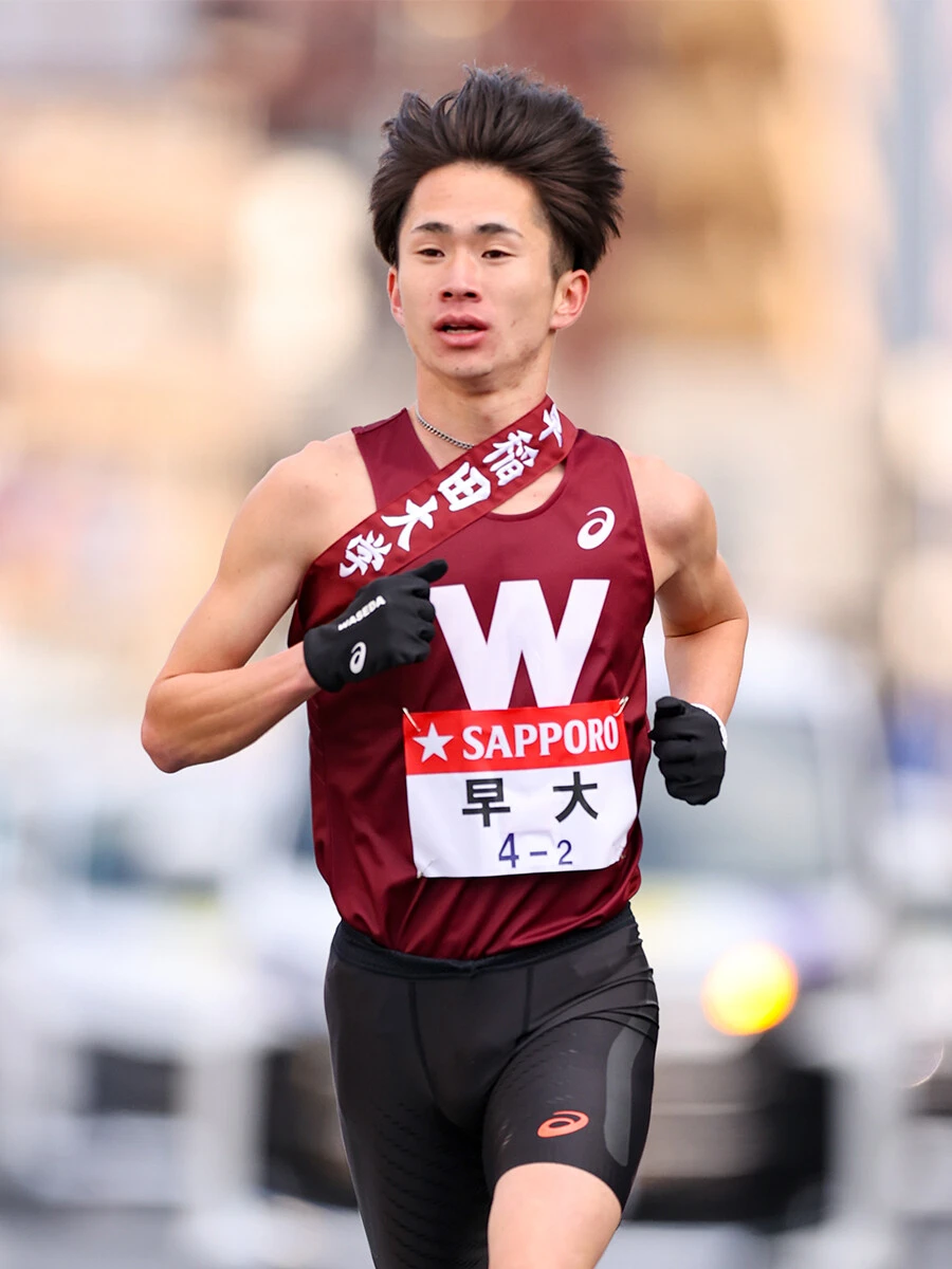 エースとして、駅伝主将として早大を引っ張った山口智規 photo by SportsPressJP/AFLO