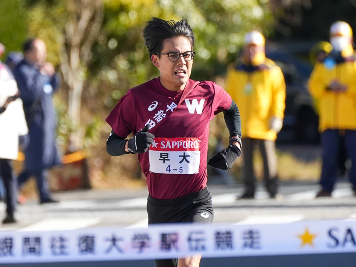 ３度目の箱根駅伝５区の走りを自身の言葉で振り返った早大・工藤慎作 photo by Satoshi Wada